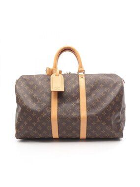 Louis Vuitton Boston Bag Keepall 45 Canvas Leather